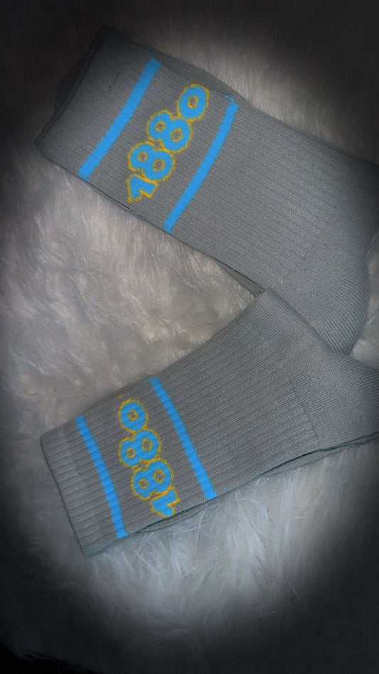 Grey 1880 Socks